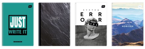 Brulion A5 96k. 70g linia Interdruk (BRA4#MET)