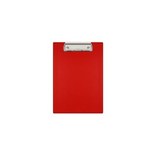 Deska z klipem (podkład do pisania) A5 czerwona Biurfol (KH-00-04)