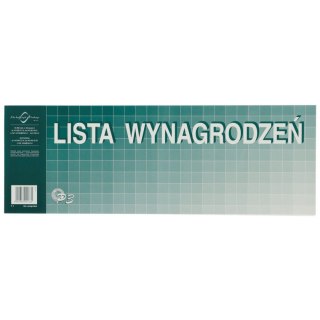 Druk offsetowy Lista wynagrodzeń 1/2 A3 50k. Michalczyk i Prokop (P-3)
