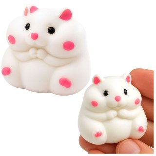 Gniotek Miękki Chomik Sensoryczny Antystersowy Squishy Biały 5cm Best Way (27280)