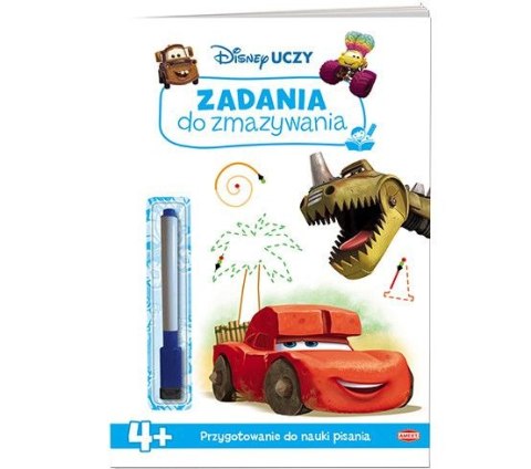 Książeczka edukacyjna Disney Uczy. Zadania do zmazywania Ameet (UPTC 9308)