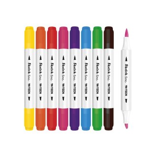 Marker do papieru wkład mix okrągła/ścięta końcówka Yn-teen