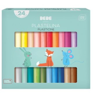 Plastelina 24 kol. BB KIDS 5902277329851 Noster (24k)