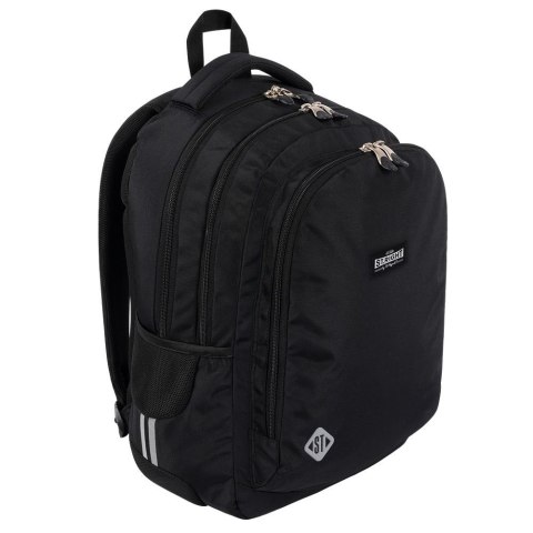 Plecak Stright BLACK VINTAGE 5903235674709 4-KOMORY St.Right (BP-73)