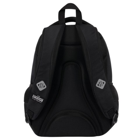 Plecak Stright BLACK VINTAGE 5903235674709 4-KOMORY St.Right (BP-73)