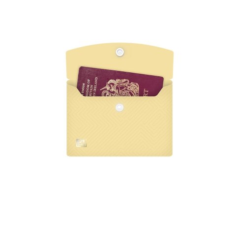 Teczka plastikowa na zatrzask Urban kopertowa pastel A6 mix 300 mic. Oxford (400187616)