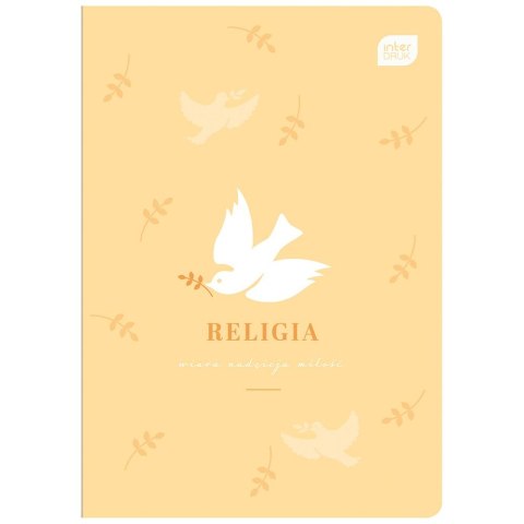 Zeszyt tematyczny Religia z poddrukiem A5 32k. 70g krata Interdruk (ZE32KF#RPOD)