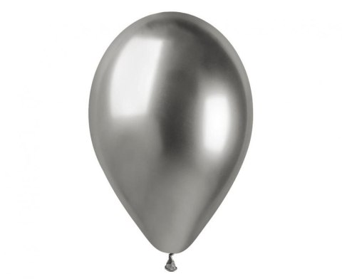 Balon gumowy 5 szt. srebrny 330mm 13cal Godan (GB120/89/5)