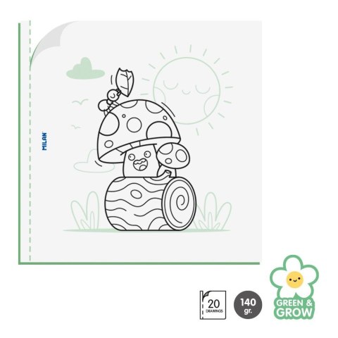 Kolorowanka Zielone i rośnie Milan (54218GC04)