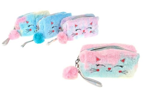 Kosmetyczka pluszowa z pomponem Adar (605435)