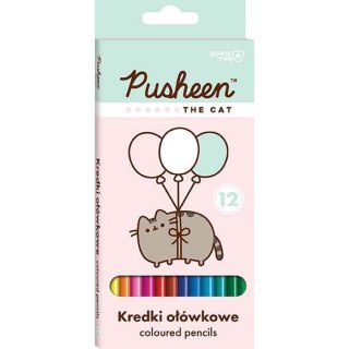 Kredki ołówkowe pusheen 12 kol. St.Majewski