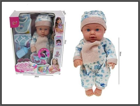 Lalka bobas z dźwiękiem [mm:] 360 Hipo (HLH100)