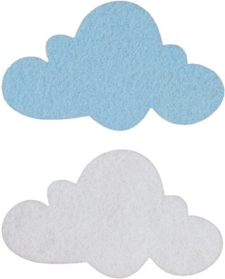 Ozdoba filcowa Craft-Fun Series chmury Titanum (20CR0312-20)