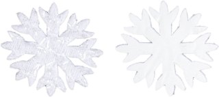 Ozdoba materiałowa Craft-Fun Series Śnieżynki Titanum (MTCR-BY387)