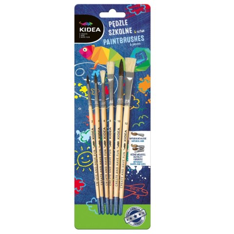 Pędzel Kidea nr mix Kidea (P6KA)