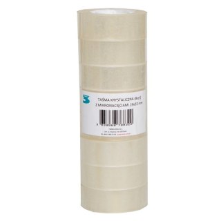 Taśma biurowa KRYSTALICZNA 19x33 [mm x m] Tres (TASSL1933)