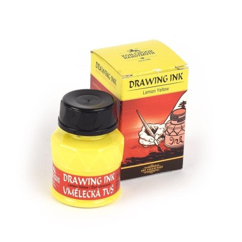 Tusz do stempli LEMON YELLOW kolor: żółty (nd)