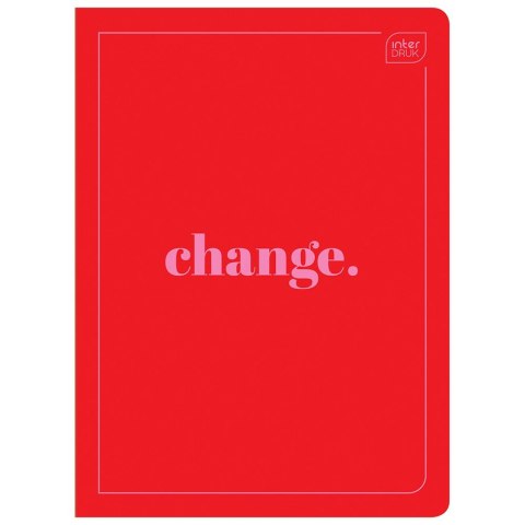 Zeszyt CATCH THE COLOURS A5 80# A5 80k. 70g krata Interdruk