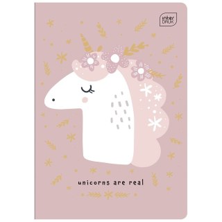 Zeszyt TRENDS GIRLS A5 16k. 70g krata Interdruk (ZE16KF#)