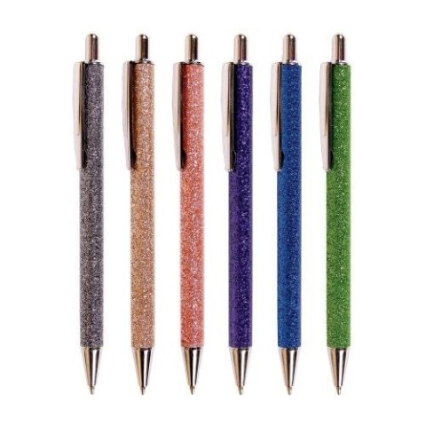 Długopis wielkopojemny Shine wkład niebieski 1,0mm Cresco (750000)