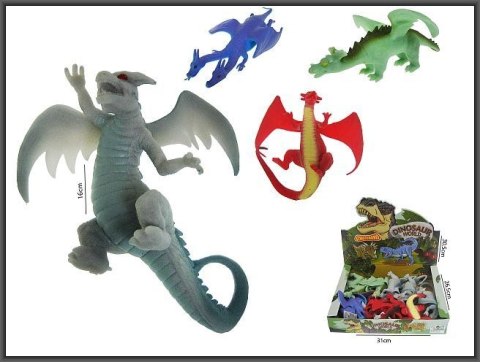 Figurka Smok rozciągliwy 4kol Hipo (HAB095)