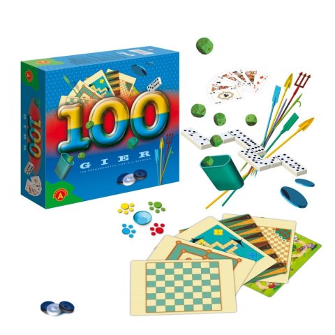 Gra planszowa 100 gier Alexander (0376)