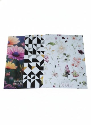 Kalendarz książkowy (terminarz) M-CZNY PLAN ZAJĘĆ terminarz 190mm x 260mm Avanti (MPZ)
