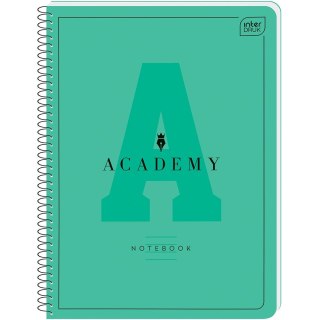Kołozeszyt (kołonotatnik) Academy Hybrid A5+ 80k. 90g linia Interdruk