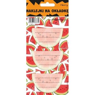 Naklejka na zeszyt ARBUZY Henry (5907465666374)