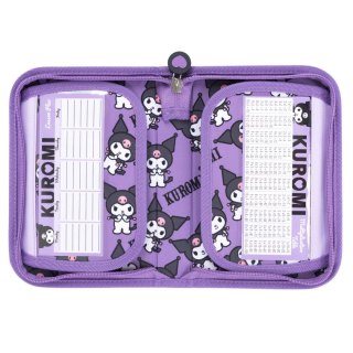 Piórnik KUROMI VIOLET 2 KLAPKOWY St.Majewski (bez wyposażenia)