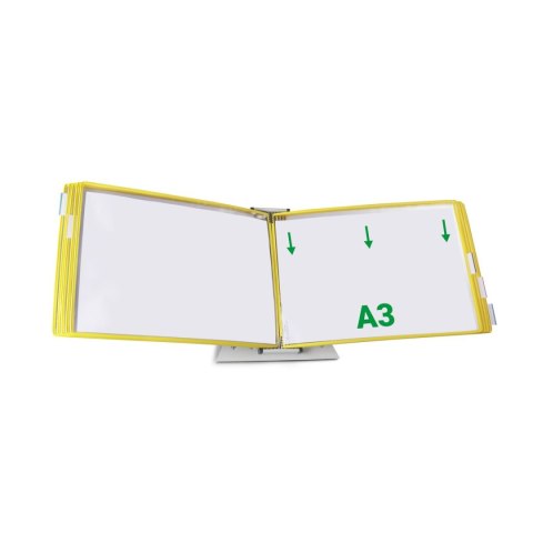 Podstawa biurkowa na 10 paneli prezentacyjnych Tarifold A4 pusta