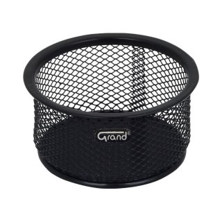 Pojemnik na długopisy czarny metal Grand (GR-010)