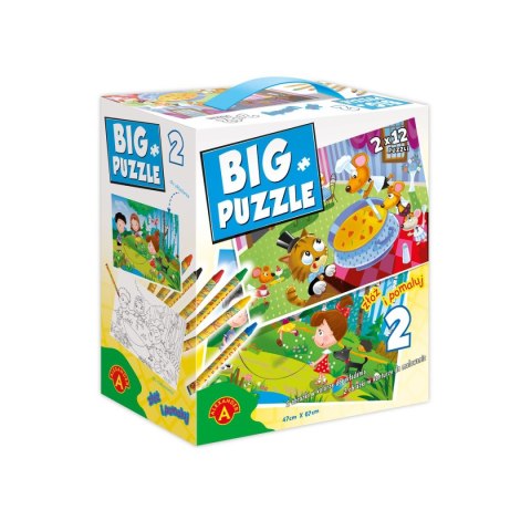 Puzzle Big Puzzle 2 - Skakanka/Restauracja Alexander (2470)