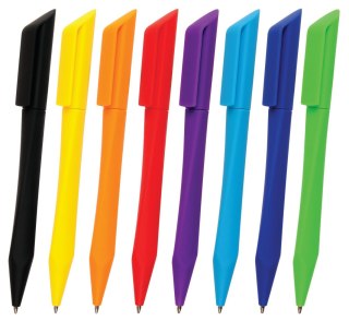 Długopis wielkopojemny Twister wkład niebieski 1,0mm Cresco (280000)