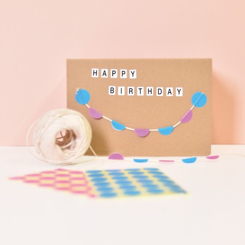 Etykieta do oznaczania kropki 8mm niebieska Zweckform (3010)