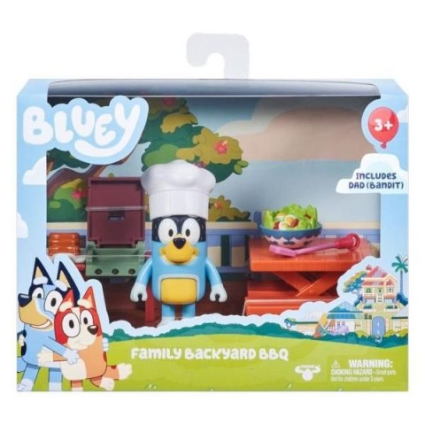 Figurka Bluey Blue Mini Zestaw Podwórko Tm Toys (BLU13030)