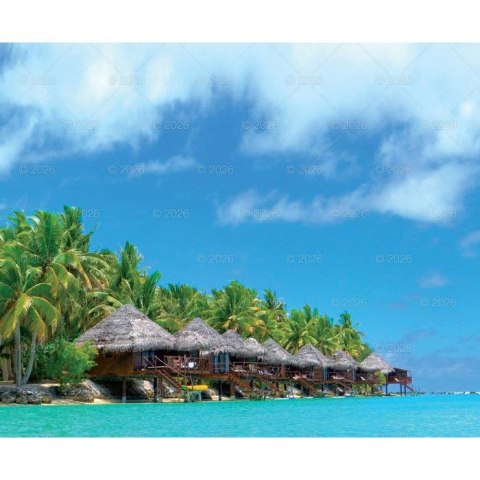 Kalendarz ścienny SŁONECZNE WAKACJE 13-planszowe 2024 320mm x 470mm Lucrum (RW08)