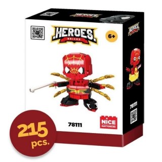 Klocki konstrukcyjne Heroes! Red Soldier 215el. Nice Group (1116)