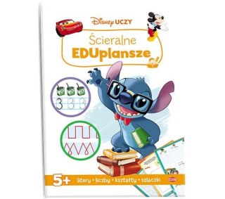 Książeczka edukacyjna Disney Uczy. Ścieralne EDU plansze Ameet (UMA 9301)