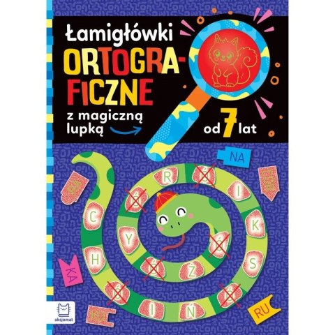 Książka dla dzieci Łamigłówki ortograficzne Aksjomat