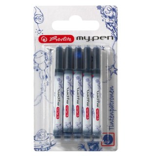 Naboje długie My Pen 10983443 niebieski Herlitz (300002944)
