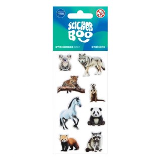 Naklejka (nalepka) dzikie zwierzęta Stickerboo (550332)