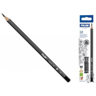 Ołówek trójkątny 6B Milan (071230612)