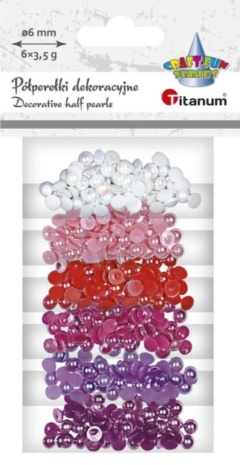 Perełki Craft-Fun Series mix Titanum (set1)