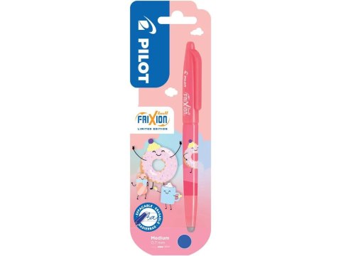 Pióro kulkowe Frixion coral-róż SWEET PARADISE wkład niebieskie Pilot (PIBL-FR7SW-DNL)