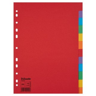Przekładka czysta A4 mix kolorów 160g 12k Esselte (100202)