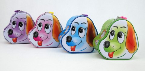 Skarbonka metalowa pies metal Dromader (130-01227)