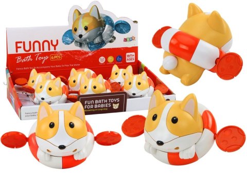 Zabawka do kąpieli Nakręcana Lisek w Kółku Lean (18047)