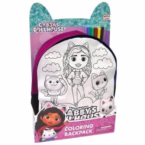 Zestaw kreatywny dla dzieci Koci Domek Gabi plecak do malowania Revell (DT-6134)