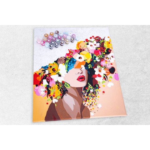 Zestaw plastyczny portret w kwiatach Astra Artea (801022904)